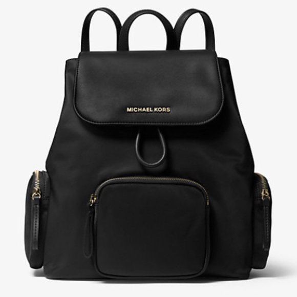 MICHAEL KORS Abbey Large Nylon Backpack - Picture 1 of 10